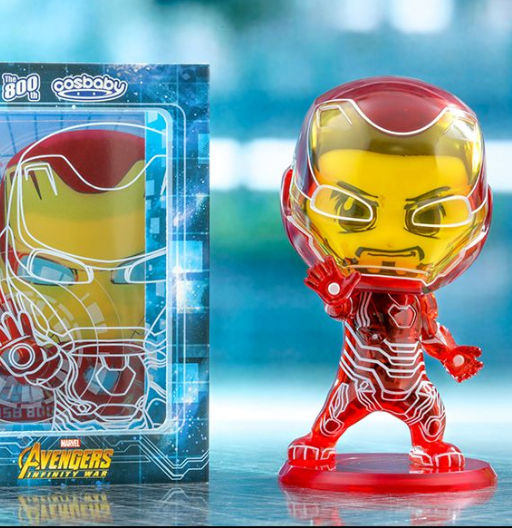 Iron Man mark L (Holographic Version) | Exclusive Card & Layered Display | Avengers: Infinity War | COSB 800 | Figura Cosbaby (s)