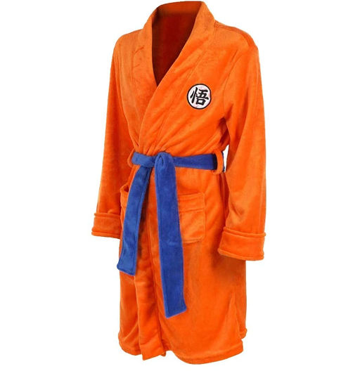 Cosplay Uniforme de Son Goku | Albornoz Unisex | Albornoces de Dragon Ball