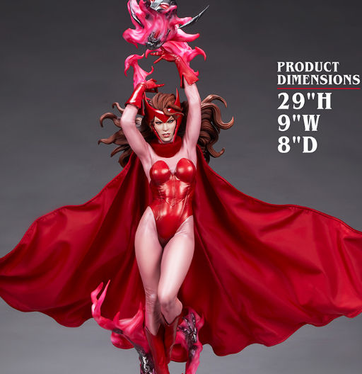 Scarlet Witch | Destroyed Ultron parts | Premium format | 73 cm | Sideshow de Marvel