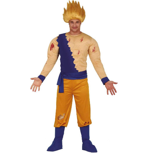 Son Goku Super Saiyan (Battle Damage) | Dragon Ball Z | Cosplays y Disfraces de Dragon Ball