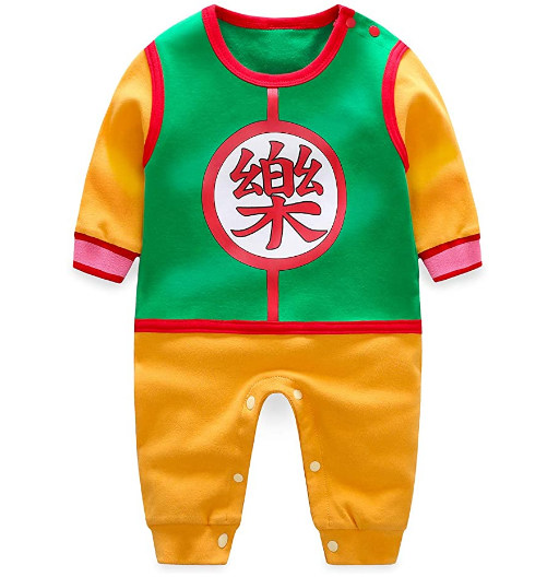 Traje Son Gohan | Mono | Manga Larga | Ropa de Bebé de Dragon Ball