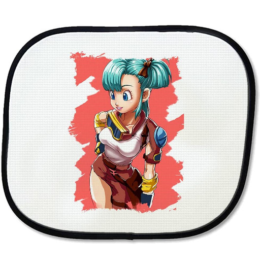 Bulma | Parasol Ventanillas | Accesorios para el Coche de Dragon Ball