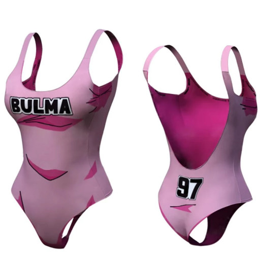 Camiseta de Bulma | Bañador | 1 Piezas | Mujer | Bañadores de Dragon Ball