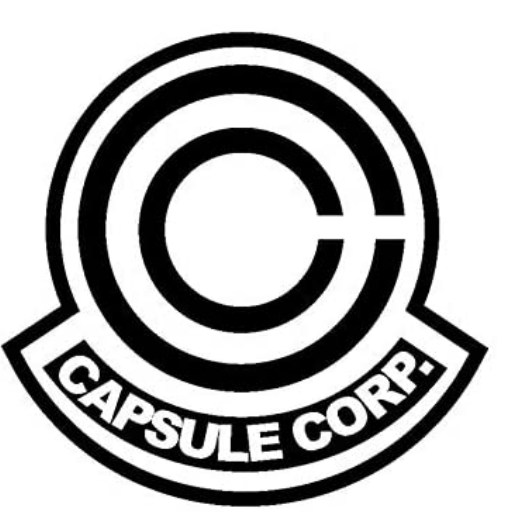 Capsule Corp | Pegatina / Vinilo | Accesorios para el Coche de Dragon Ball