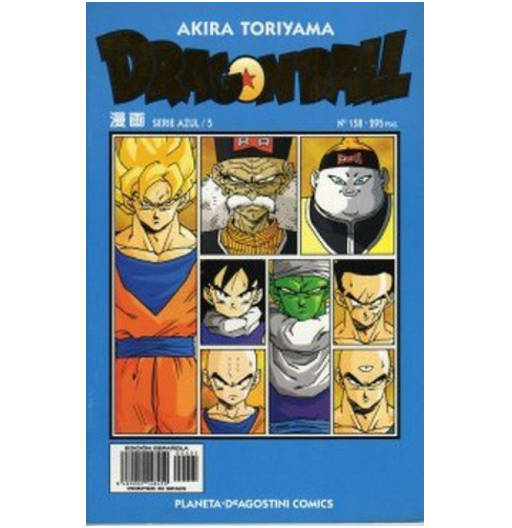 Dragon Ball 158 | Serie Azul 05 | Manga a Grapas | Mangas de Dragon Ball