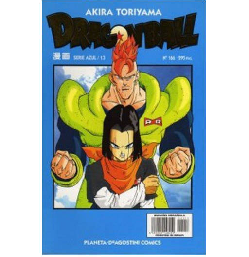 Dragon Ball 166 | Serie Azul 13 | Manga a Grapas | Mangas de Dragon Ball