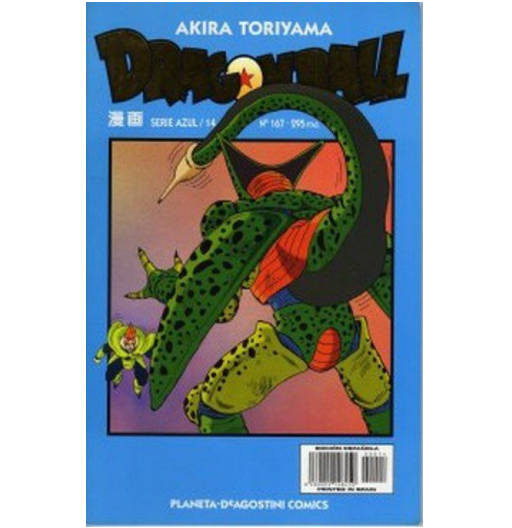 Dragon Ball 167 | Serie Azul 14 | Manga a Grapas | Mangas de Dragon Ball