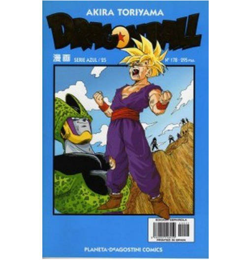 Dragon Ball 178 | Serie Azul 25 | Manga a Grapas | Mangas de Dragon Ball