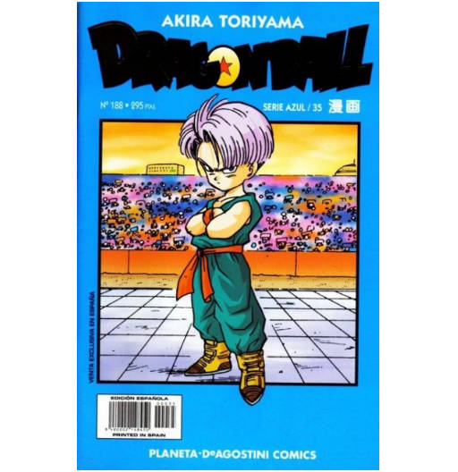 Dragon Ball 188 | Serie Azul 35 | Manga a Grapas | Mangas de Dragon Ball