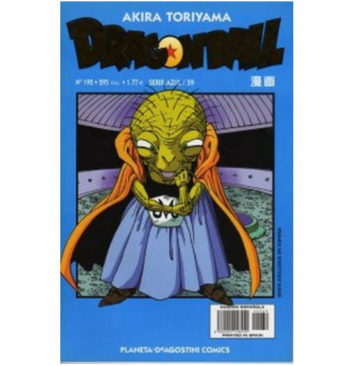 Dragon Ball 192 | Serie Azul 39 | Manga a Grapas | Mangas de Dragon Ball