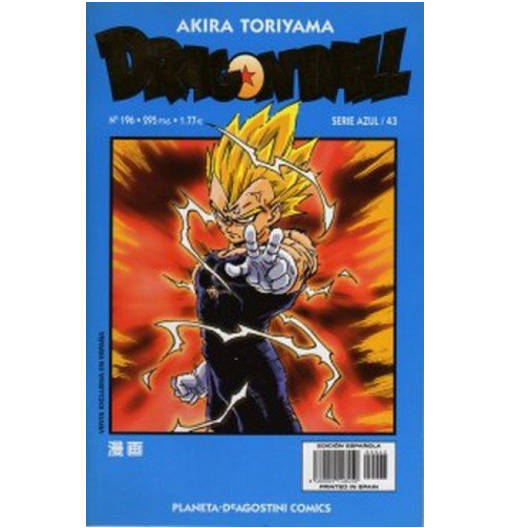 Dragon Ball 196 | Serie Azul 43 | Manga a Grapas | Mangas de Dragon Ball