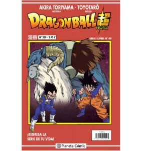 Dragon Ball 259 | Serie Super 48 | Manga Rústico | Mangas de Dragon Ball