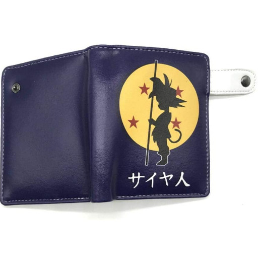 Kid Goku | Cuero PU | Cartera | Carteras de Dragon Ball