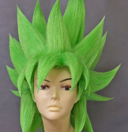Peluca de Broly Super Saiyan Legendario | Dragon Ball Super | Cosplays y Disfraces de Dragon Ball