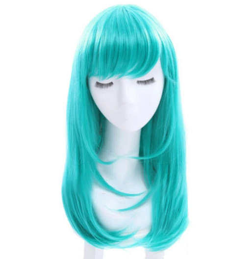 Peluca de Bulma (3) | Dragon Ball | Cosplays y DIsfraces de Dragon Ball