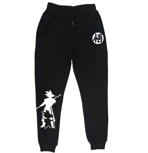 Son Goku | Mujer | Largos | Chándal | Deporte | Pantalones de Dragon Ball
