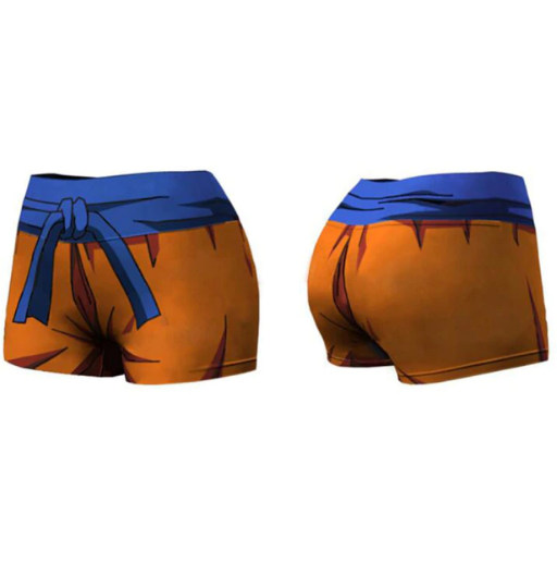 Uniforme de Goku | Mujer | Cortos | Mallas / Leggins | Pantalones de Dragon Ball