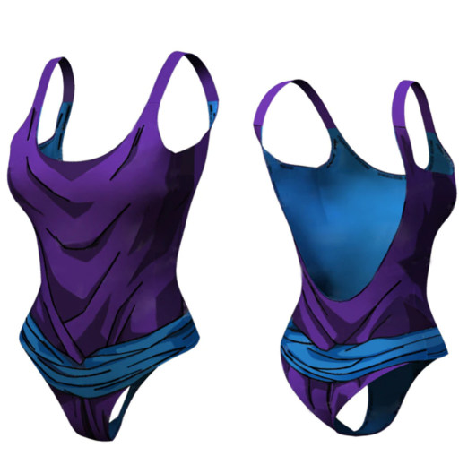 Uniforme de Piccolo | Bañador | 1 Piezas | Mujer | Bañadores de Dragon Ball