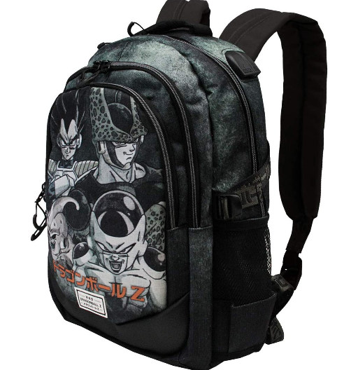 Villanos DBZ | Mochila Urban | con USB | para PC Portátiles | Mochilas de Dragon Ball