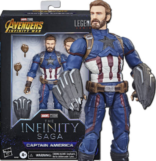 Captain America | The Infinity Saga | (UCM) Avengers: Infinity War | Hasbro 2021 | Marvel Legends