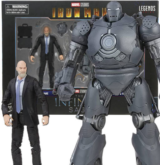 Obadiah Stane & Iron Monger | The Infinity Saga | (UCM) Iron Man 1 | Hasbro 2021 | Marvel Legends