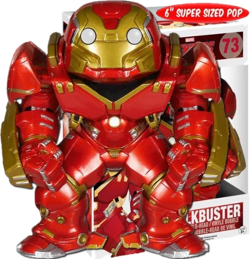 Hulkbuster | 073 | Exclusive Collector Corps | Super Size 6" | (UCM) Avengers: Age of Ultron | Funko POP! Marvel