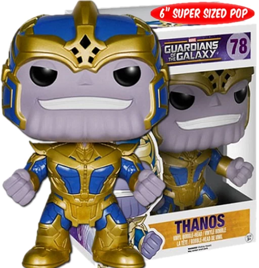 Thanos | 078 | Super Size 6" | (UCM) Guardians of the Galaxy Vol.1 | Funko POP! Marvel