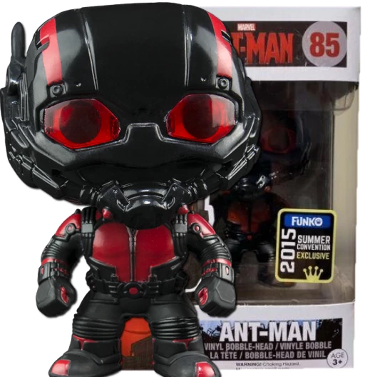 Ant-Man (Blackout) | 085 | Exclusive Summer Convention 2015 | (UCM) Ant-Man | Funko POP! Marvel