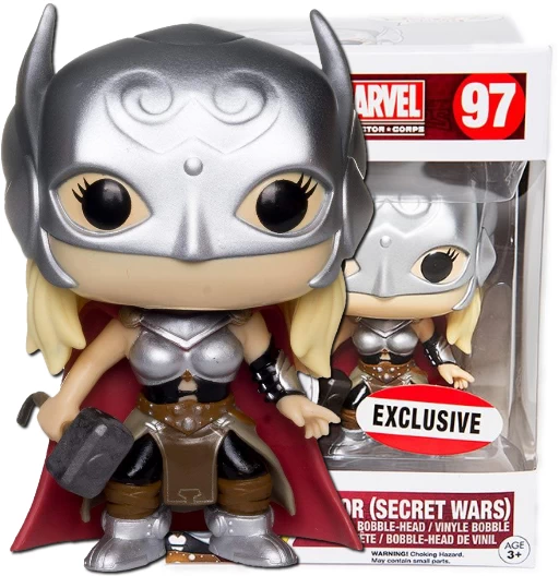 Lady Thor (Secret Wars) | 097 | Exclusive Collector Corps | Marvel Universe | Funko POP! Marvel