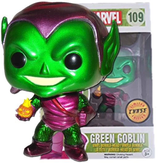 Green Goblin | 109 | Chase Metallic | Marvel Universe | Funko POP! Marvel