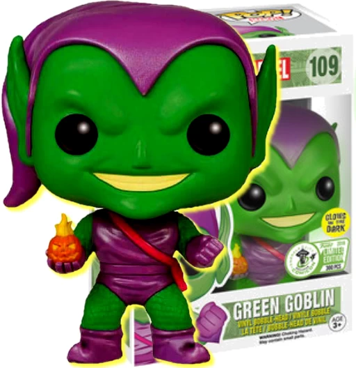 Green Goblin | 109 | ECCC 300 pcs | GITD | Marvel Universe | Funko POP! Marvel