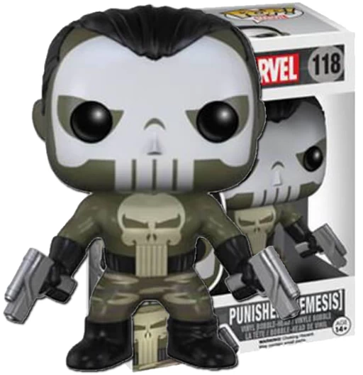Punisher (Nemesis) | 118 | Marvel Universe | Funko POP! Marvel