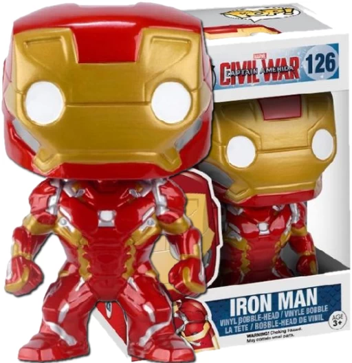 Iron Man | 126 | (UCM) Captain America: Civil War | Funko POP! Marvel