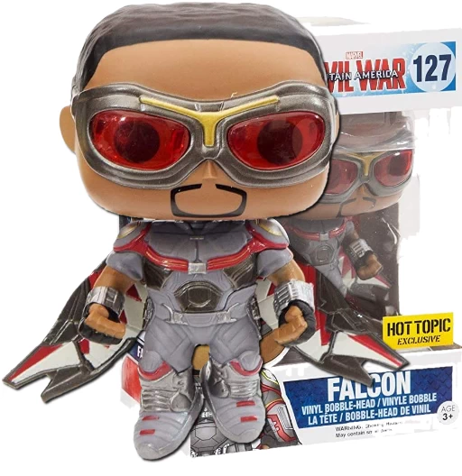 Falcon | 127 | Exclusive Hot Topic | (UCM) Captain America: Civil War | Funko POP! Marvel