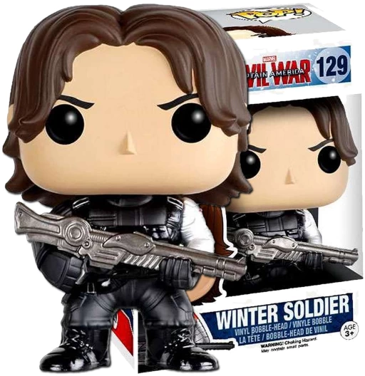 Winter Soldier | 129 | (UCM) Captain America: Civil War | Funko POP! Marvel