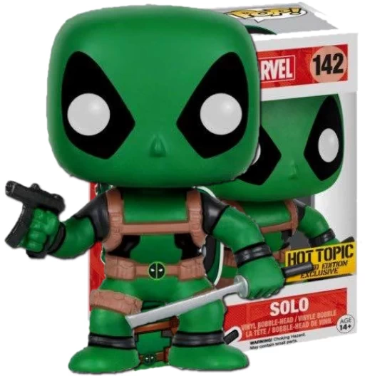 Solo | 142 | Exclusive Hot Topic | Marvel Universe | Funko POP! Marvel