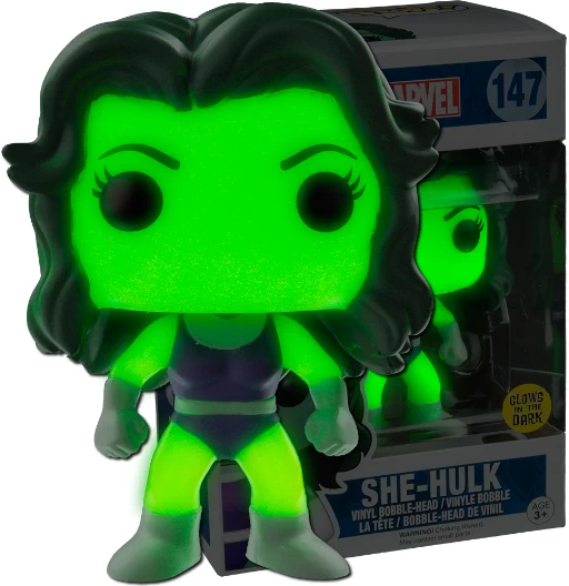She-Hulk | 147 | Exclusive Comikaze | GITD | Marvel Universe | Funko POP! Marvel