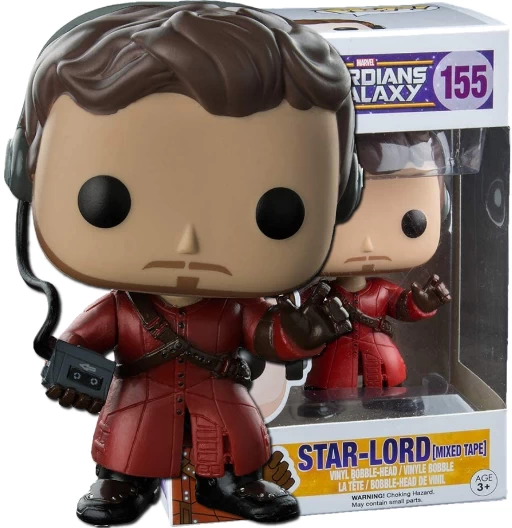 Star-Lord (Mixed Tape) | 155 | Exclusive Box-Lunch | (UCM) Guardians of the Galaxy Vol.1 | Funko POP! Marvel