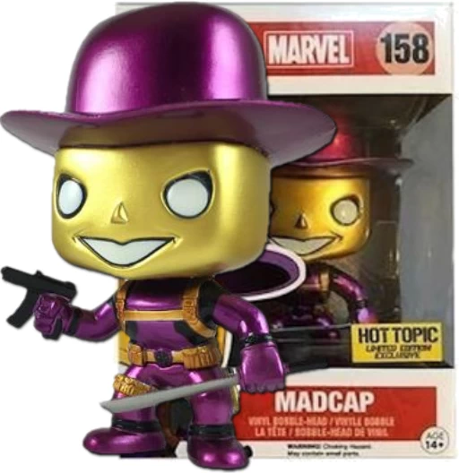 Madcap (Metallic) | 158 | Exclusive Hot Topic | Marvel Universe | Funko POP! Marvel