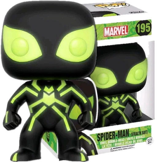 Spider-Man (Stealth Suit) | 195 | Marvel Universe | Funko POP! Marvel