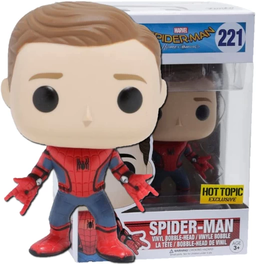 Spider-Man | 221 | Exclusive Hot Topic | (UCM) Spider-Man: Homecoming | Funko POP! Marvel