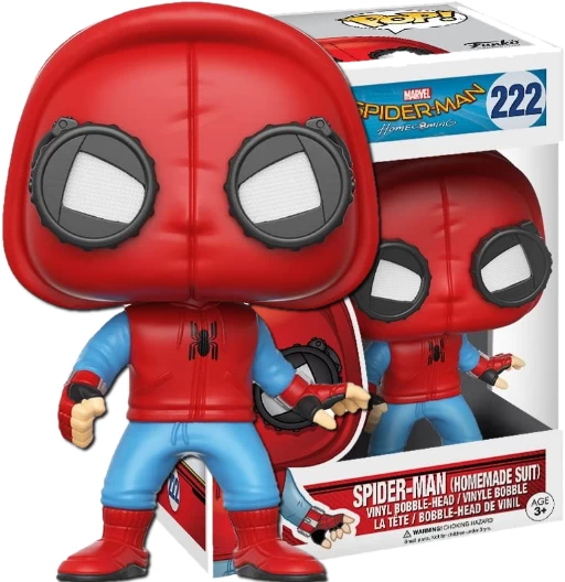 Spider-Man (Homemade Suit) | 222 | (UCM) Spider-Man: Homecoming | Funko POP! Marvel