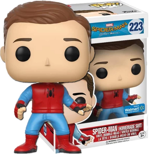 Spider-Man (Homemade Suit) | 223 | Exclusive Walmart | (UCM) Spider-Man: Homecoming | Funko POP! Marvel