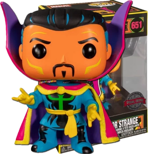 Doctor Strange | 651 | Exclusive Target | Black Light | Marvel Universe | Funko POP! Marvel