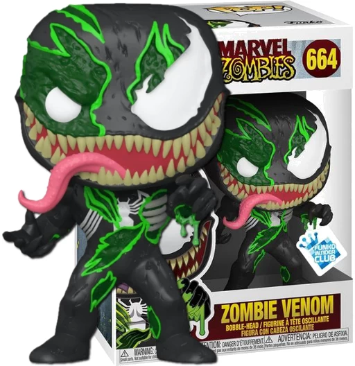 Zombie Venom | 664 | Exclusive Funko | Marvel Zombies | Funko POP! Marvel
