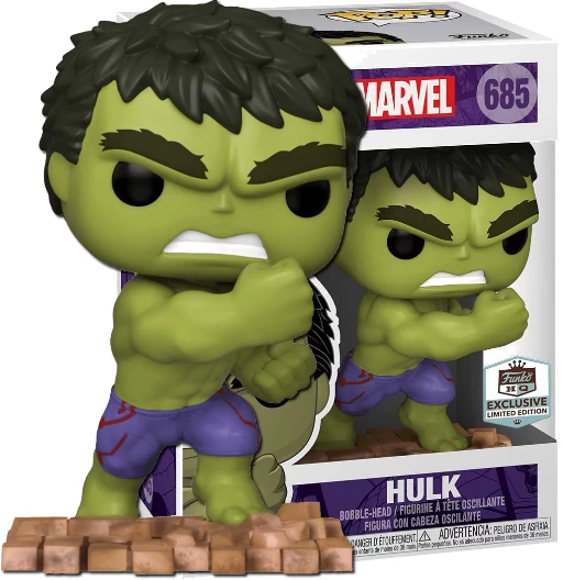 Hulk | 685 | Exclusive Funko HQ | Marvel Universe | Funko POP! Marvel