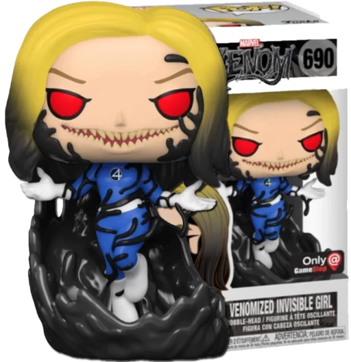 Venomized Invisible Girl | 690 | Exclusive Gamestop | Venom | Funko POP! Marvel