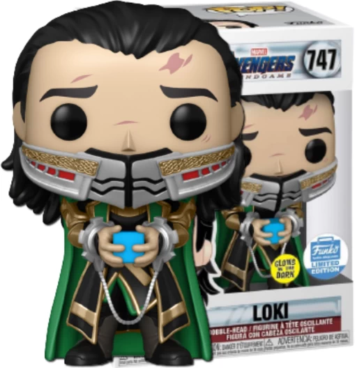 Loki | 747 | Exclusive Funko | GITD | (UCM) Avengers: Endgame | Funko POP! Marvel
