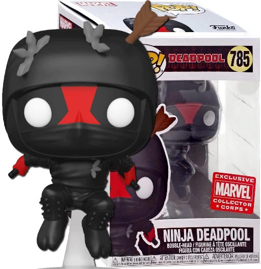 Ninja Deadpool | 785 | Exclusive Collector Corps | Deadpool | Funko POP! Marvel