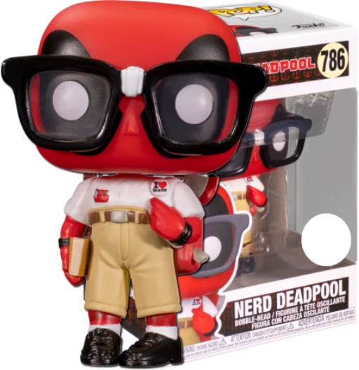 Nerd Deadpool | 786 | Exclusive Collector Corps | Deadpool | Funko POP! Marvel